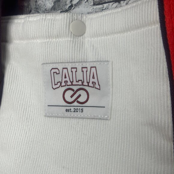 NWT CALIA Women's Anniversary Cord Tote Bag Cloud Cover Red White ONE SIZE - Picture 5 of 16